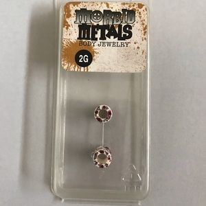 Morbid Metals Size 2G ear plugs